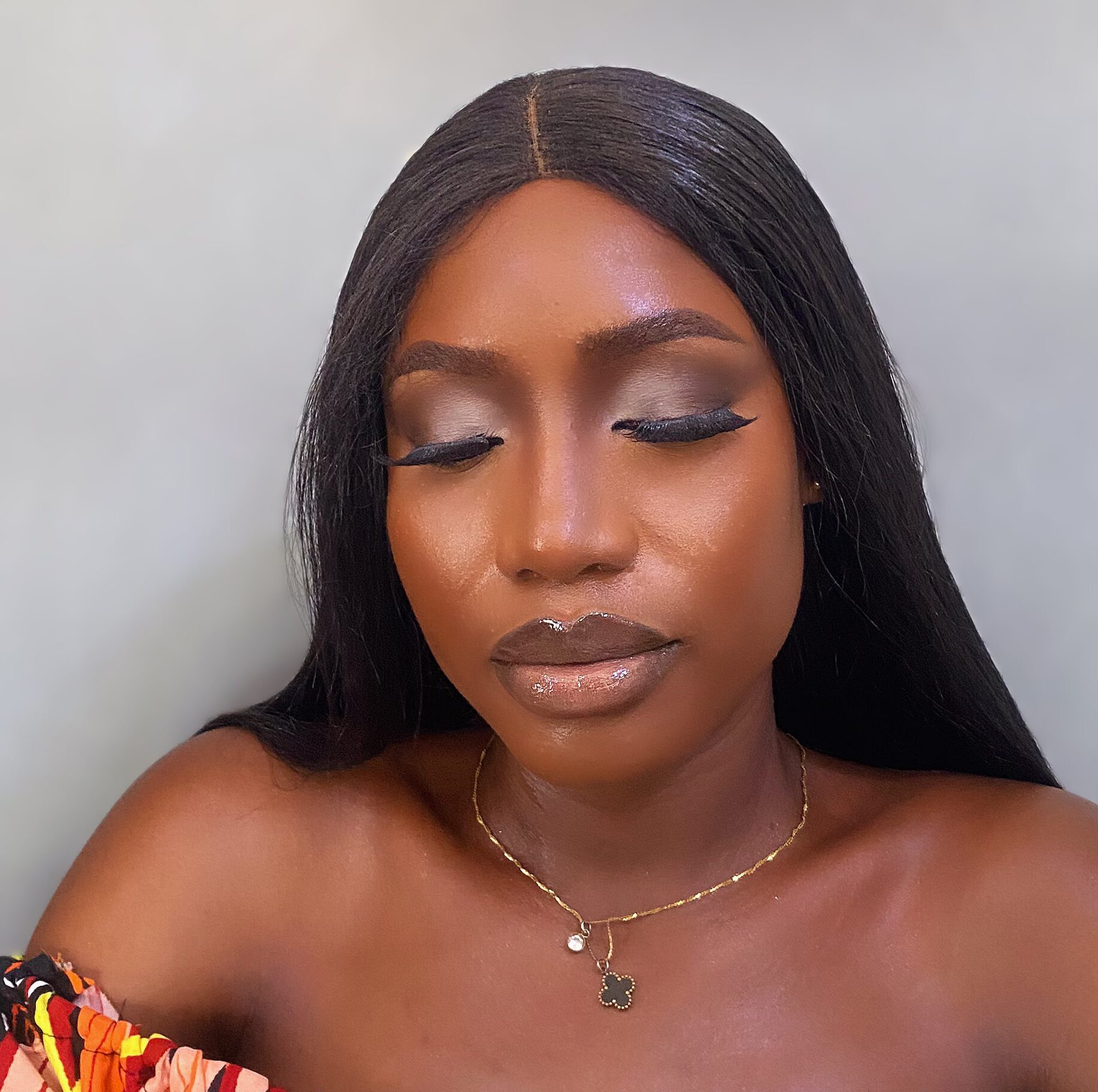 Makeup and wig styling
